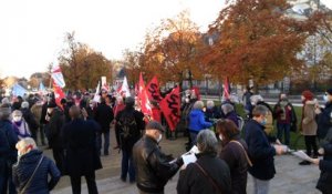 Manifestation contre le projet loi sécurité globale à Troyes