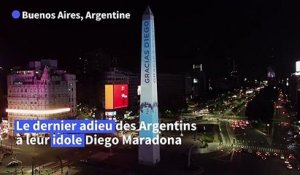 L'Argentine pleure son "Dieu" du football Maradona, mort à 60 ans