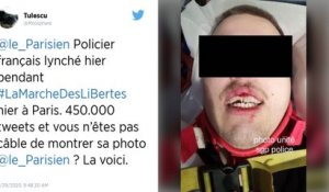Manifestation contre la loi "sécurité globale" : un policier lynché à Paris