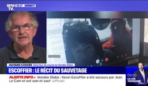 Kevin Escoffer secouru: le directeur de course du Vendée Globe décrit "une opération assez difficile"