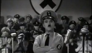 Charlie Chaplin dans "Le dictateur"