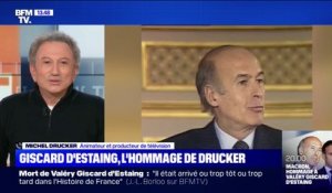 L'hommage de Drucker à Giscard d'Estaing: "Avec lui, rien n'était laissé au hasard"