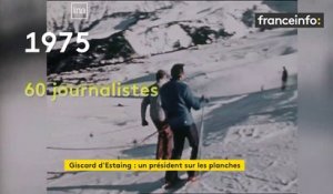 Quand Valéry Giscard d’Estaing invitait les journalistes à Courchevel pour ses vacances au ski