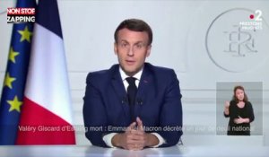 Valéry Giscard d’Estaing mort : Emmanuel Macron décrète un jour de deuil national (vidéo)