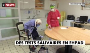 Covid-19 : des tests salivaires mis en place dans les Ehpad