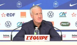 Deschamps : «L'objectif est clair : finir premier» - Foot - Tirage au sort CM 2022 - Bleus