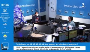 La matinale de France Bleu Azur du 08/12/2020