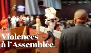 Des députés saccagent le Parlement de la République démocratique du Congo