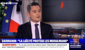 Gérald Darmanin: "Quand Monsieur Erdogan se permet d'insulter le président de la République et de donner des ordres aux musulmans français, il nie profondément le fait que, avant tout, ils sont citoyens français"