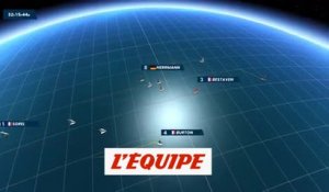 La carte 3D du 11 décembre - Voile - Vendée Globe