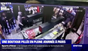 Une boutique de vêtements de luxe pillée en pleine journée à Paris