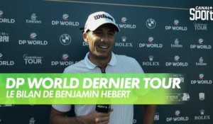 Golf - DP World Tour Chp - Le bilan de Benjamin Hébert