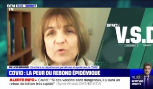 Vaccination: Sylvie Briand (OMS) estime que "ça va être un bon outil" pour lutter contre l'épidémie de Covid-19