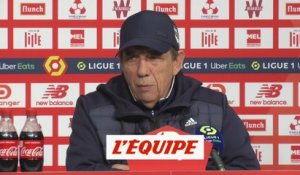 Gasset : Le but de Lille «a fait mal, très mal» - Foot - L1 - Bordeaux