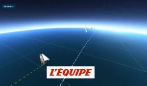 La carte 3D du 14 décembre - Voile - Vendée Globe