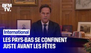 Le Premier ministre néerlandais annonce un confinement sous les huées