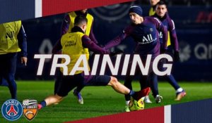 Replay : L'entraînement veille de Paris Saint-Germain - FC Lorient