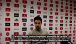 13e j. - Arteta : "Un signal fort de la part des joueurs"