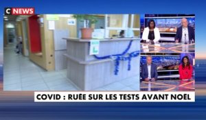 Covid : ruée sur les tests avant Noël