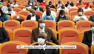 CAF : Jacques Anouma officiellement en campagne