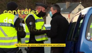 Covid-19 : contrôles de police à la frontière franco-espagnole
