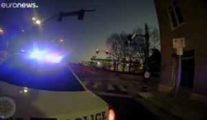 Nashville : le moment après l'explosion filmé par la caméra portative d'un policier