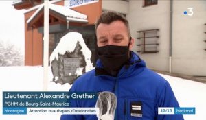 Alpes du Nord : le risque d'avalanche fixé à 3 sur 5