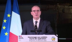 Jean Castex salue "l'héroïsme" des trois soldats morts au Mali