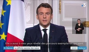2021 : Emmanuel Macron mise sur l'espoir pour la nouvelle année