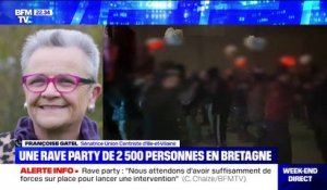 Rave party en Bretagne: pour la sénatrice Françoise Gatel, "on ne peut pas tolérer dans notre pays une situation de cette nature qui est une véritable provocation"