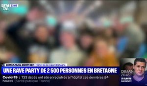 Rave party en Bretagne: pour le préfet, "les raveurs ont fait preuve d'irresponsabilité"