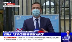 Olivier Véran: "Plusieurs milliers" de personnes ont été vaccinées ce lundi