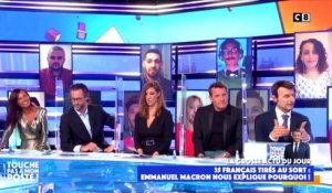 Cyril Hanouna a relancé hier soir les "Guignols" dans "Touche pas à mon poste" avec la marionnette d'Emmanuel Macron