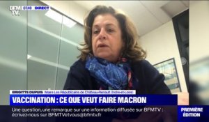 La maire de Château-Renault estime qu'Emmanuel Macron "est conscient du problème par rapport à cette vaccination qui devient urgente"