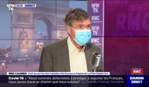 Éric Caumes, infectiologue; "En France, on est juste sur la ligne de crête, on peut basculer du bon ou du mauvais côté"