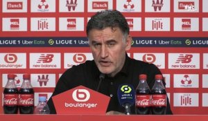 LOSC : Galtier va "se poser les bonnes questions" après la défaite contre Angers