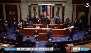 États-Unis : le Congrès valide l'élection de Joe Biden
