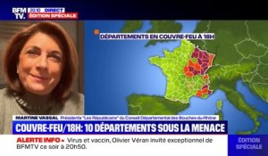 Martine Vassal sur le Covid-19 dans les Bouches-du-Rhône: "Je suis assez inquiète de la dégradation de la situation"