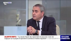 Xavier Bertrand: "Il est temps que les Français aient un Président qui s'occupe d'eux, vraiment et avant tout"