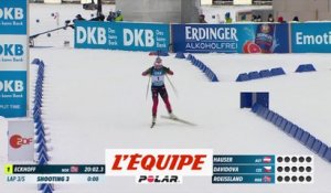 Le résumé vidéo de la poursuite d'Oberhof - Biathlon - CM (F)