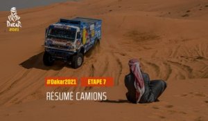 #DAKAR2021 - Étape 7 - Ha’il / Sakaka - Résumé Camion