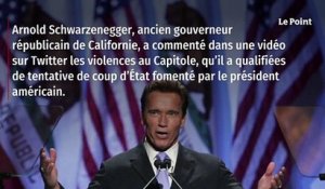 Capitole envahi : Schwarzenegger s'en prend à Trump, un « dirigeant raté »