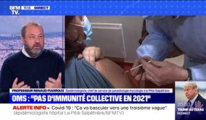 Covid-19: le Pr Renaud Piarroux juge l'arrivée des doses de vaccin "trop lente"