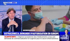 Vaccin AstraZeneca: l'Agence européenne des médicaments a reçu une demande d'autorisation