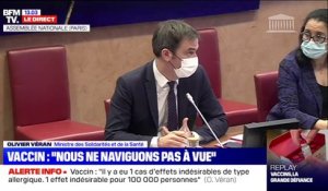 Olivier Véran: "Nous allons ouvrir la vaccination aux Français de moins de 75 ans qui souffrent de maladies les exposant à des formes graves"