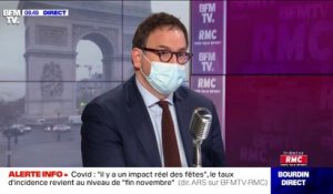 Aurélien Rousseau, directeur général de l'ARS, déclare que plus de 40.000 personnes ont été vaccinées en Île-de-France