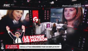 Le monde de Macron : Cecilia Attias rémunérée pour un emploi fictif ? – 13/01