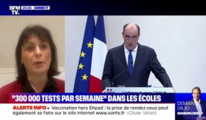 La présidente de l'association de parents d'élèves PEEP 94 "rassurée de voir que les écoles restent ouvertes"