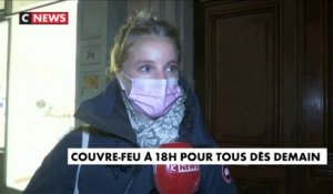 Coronavirus : la réaction des Parisiens au couvre-feu à18h