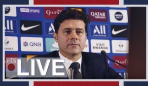 Replay : Conférence de presse de Mauricio Pochettino avant Angers SCO - Paris Saint-Germain